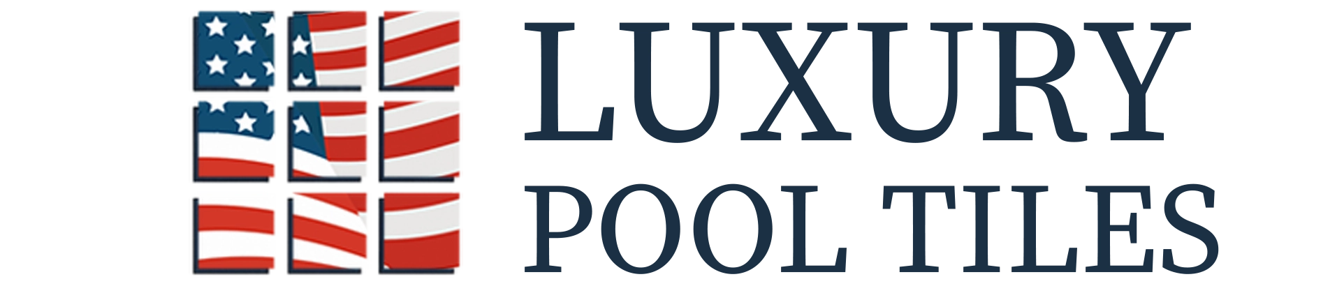 logo luxury pool tiles off canvas